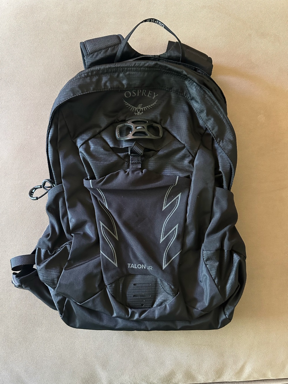 OSPREY Talon JR Black Lightweight Hiking Backpack